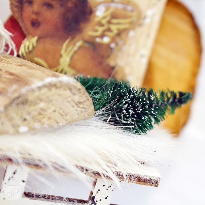 Decorative Christmas Mini Trees, Set of 6