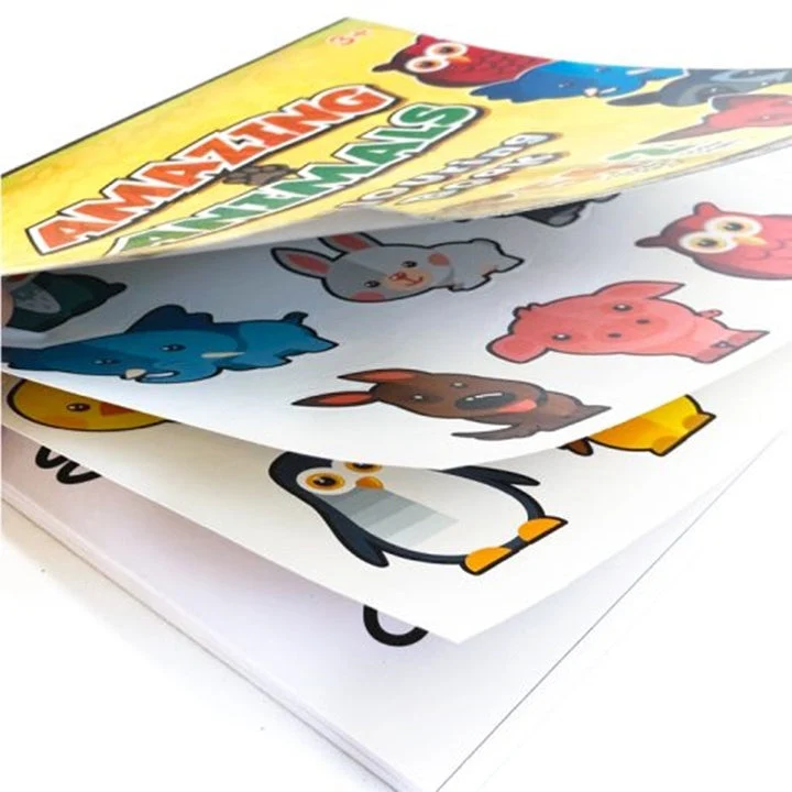 Coloring Book with Stickers