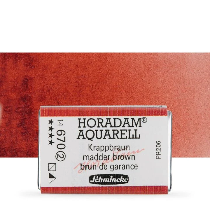 Schmincke Horadam Watercolor Paints, Full Pan