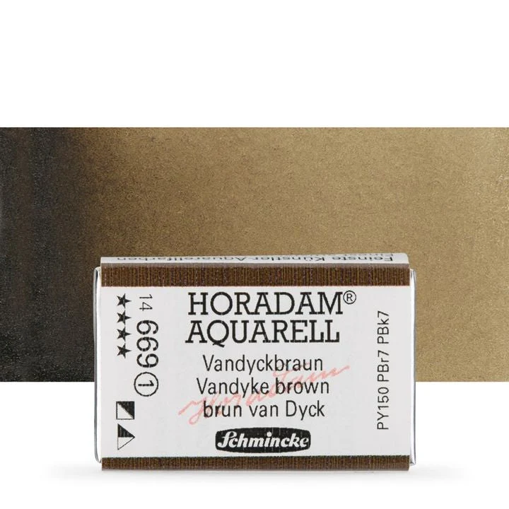 Schmincke Horadam Watercolor Paints, Full Pan
