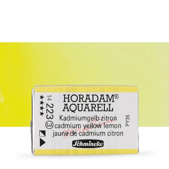 Schmincke Horadam Watercolor Paints, Full Pan
