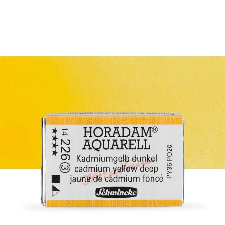 Schmincke Horadam Watercolor Paints, Full Pan