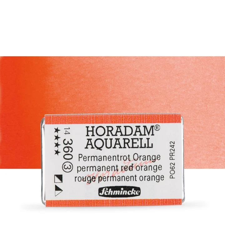 Schmincke Horadam Watercolor Paints, Full Pan