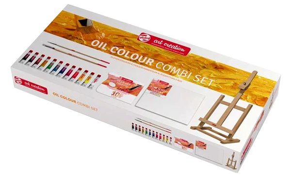 TALENS ArtCreation Combi Oil Paint Set of 12, 12 ml