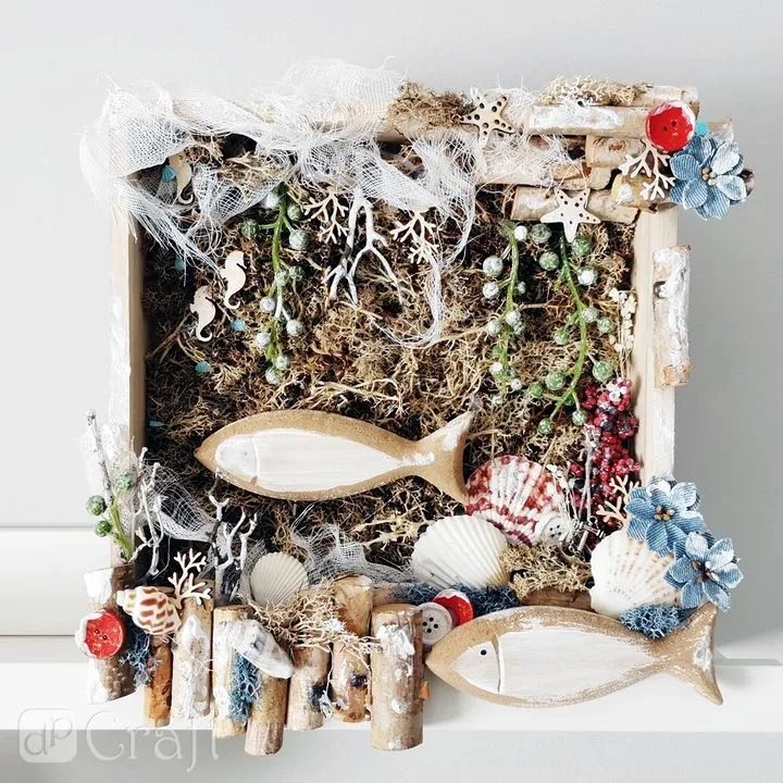 Decorative Blueberry Garland, 44 cm