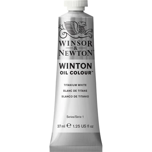 Winsor & Newton Winton Oil Paint, 37 ml / Titanium White