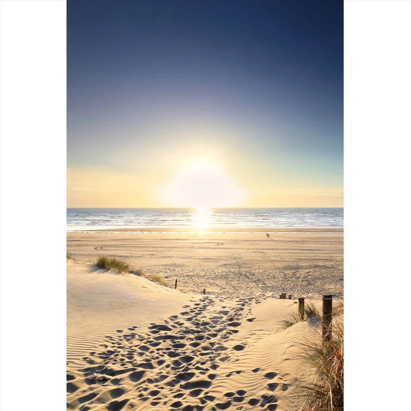 Poster Atemberaubende Strandlandschaft Hochformat