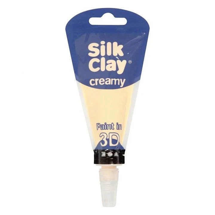 Silk Clay 3D Air-Dry Cream Modeling Clay