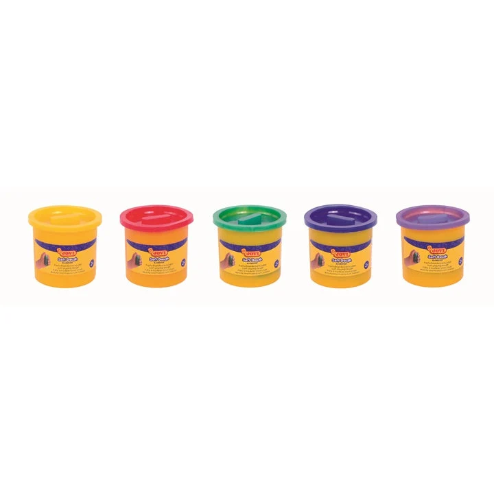 JOVI BLANDIVER Modeling Clay in Cups, Set of 5, 110 g Each
