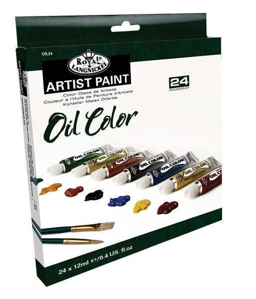 ARTIST Paint Oil Paints 24x12 ml