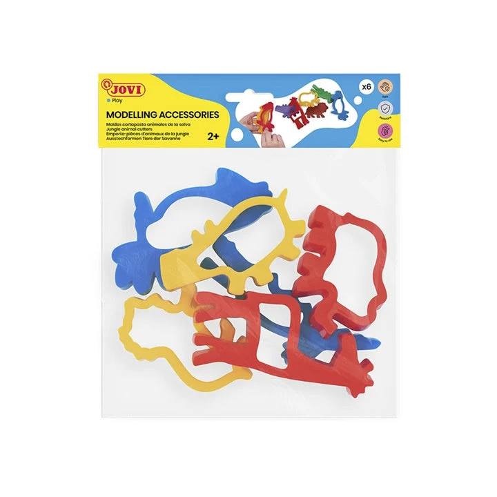 JOVI Jungle Animals Cookie Cutter Set of 6
