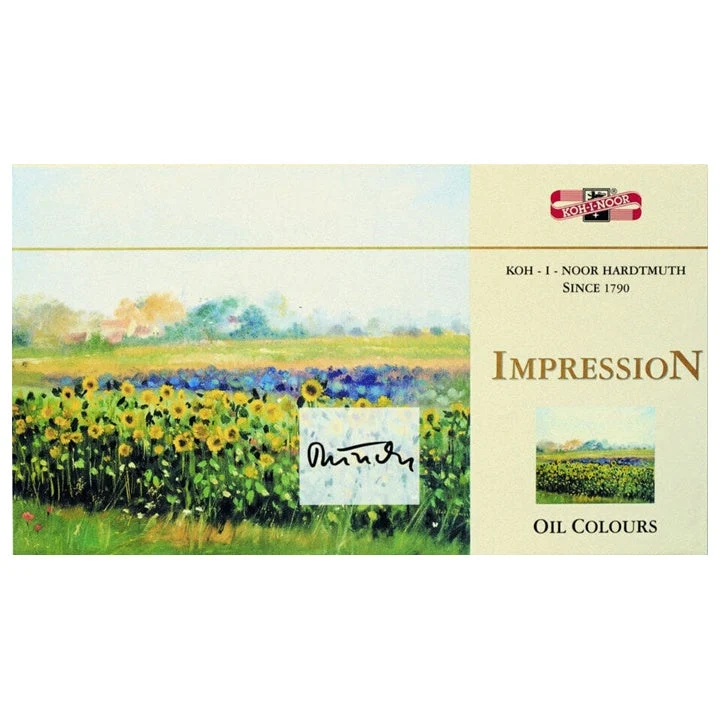 Impression Oil Paint Set, 16 ml x 10 pcs