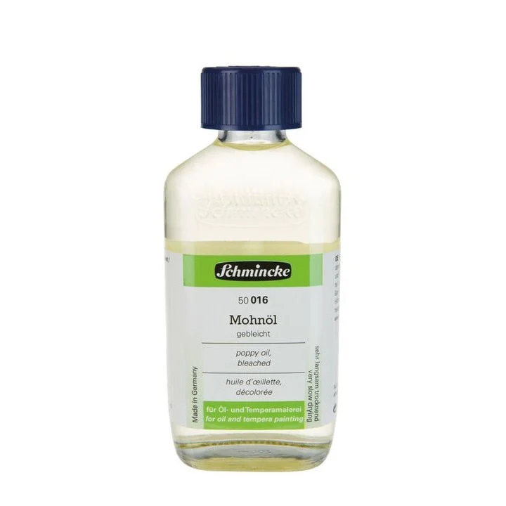 Schmincke Poppy Oil for Oil Paints and Tempera Paint