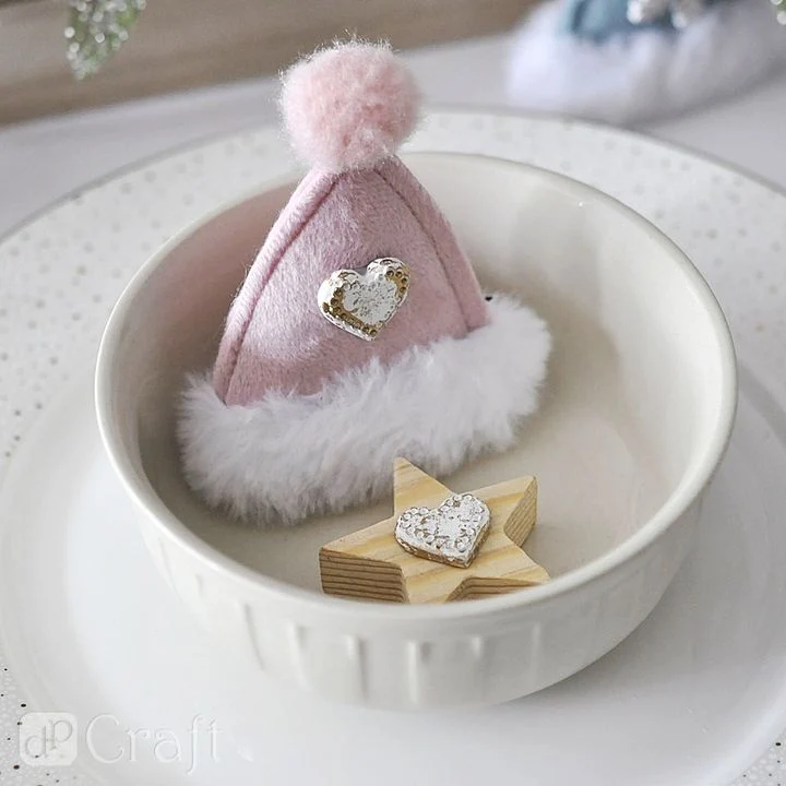 Christmas Hanging Decoration with Fur