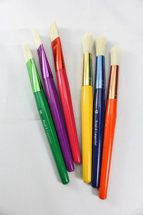Royal & Langnickel Thick Brushes, Set of 6