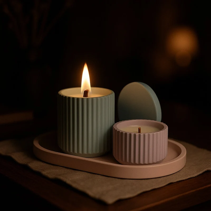 Flexible Silicone Mold for Casting Home Decor