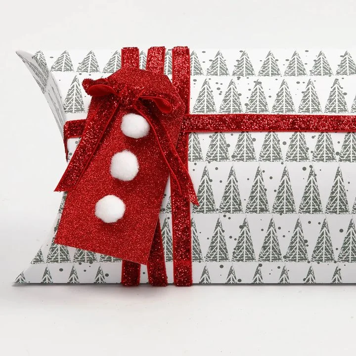 Christmas Paper Box, Set of 3, Large