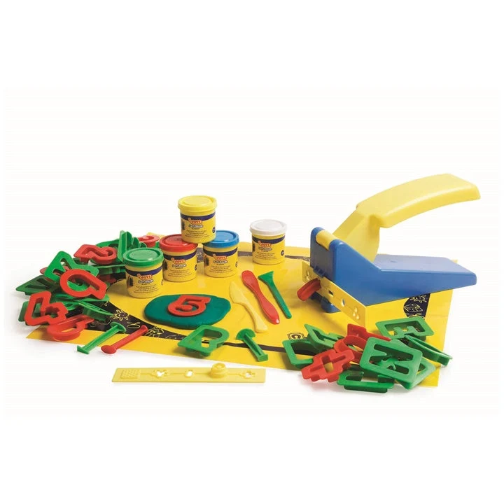 JOVI Modeling Clay and Tools Set in Alphabet Carry Case