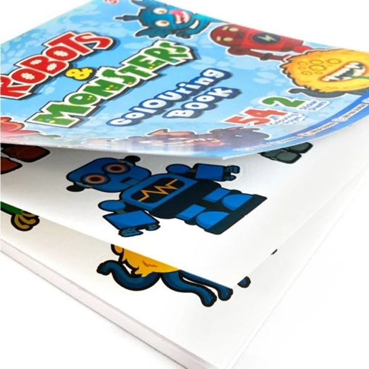Coloring Book with Stickers