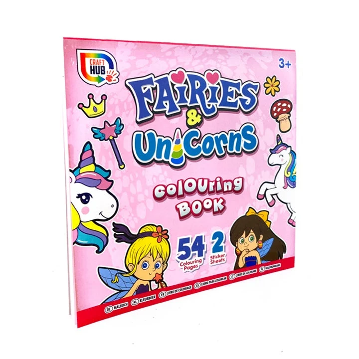 Coloring Book with Stickers