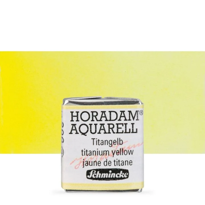 Schmincke Horadam Watercolor Paints, Half Pan