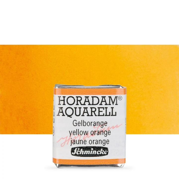 Schmincke Horadam Watercolor Paints, Half Pan