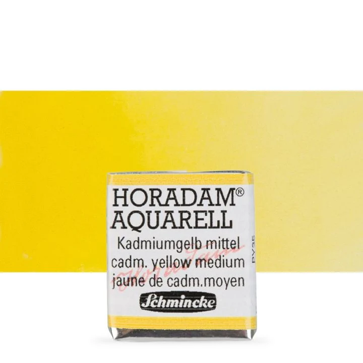 Schmincke Horadam Watercolor Paints, Half Pan