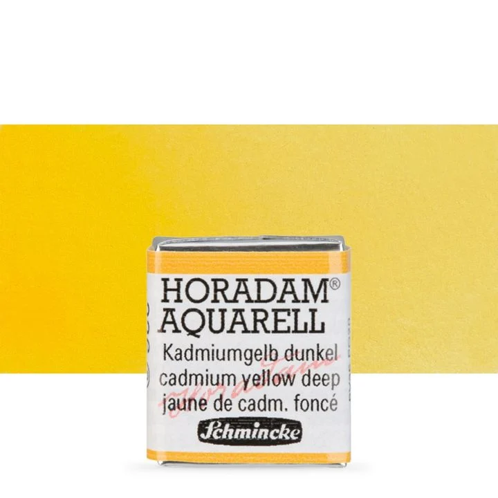 Schmincke Horadam Watercolor Paints, Half Pan