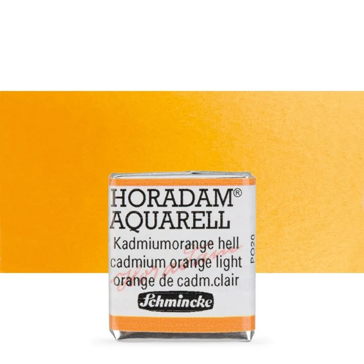 Schmincke Horadam Watercolor Paints, Half Pan