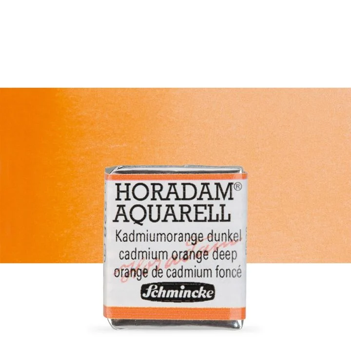 Schmincke Horadam Watercolor Paints, Half Pan