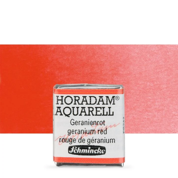 Schmincke Horadam Watercolor Paints, Half Pan