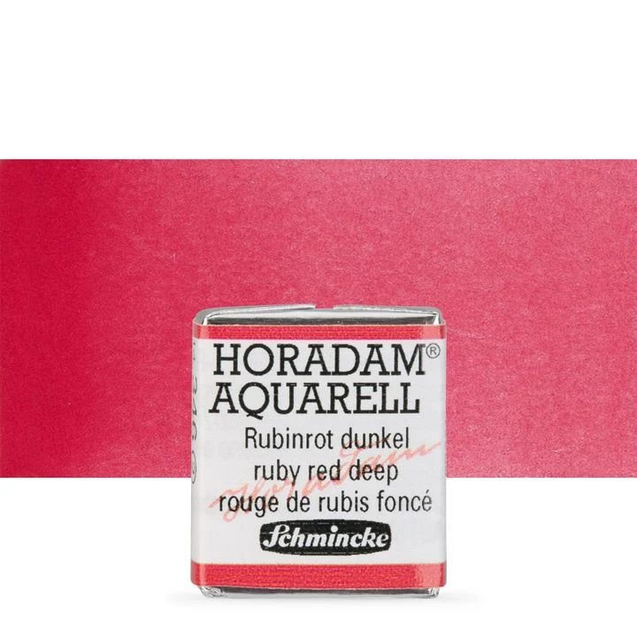 Schmincke Horadam Watercolor Paints, Half Pan