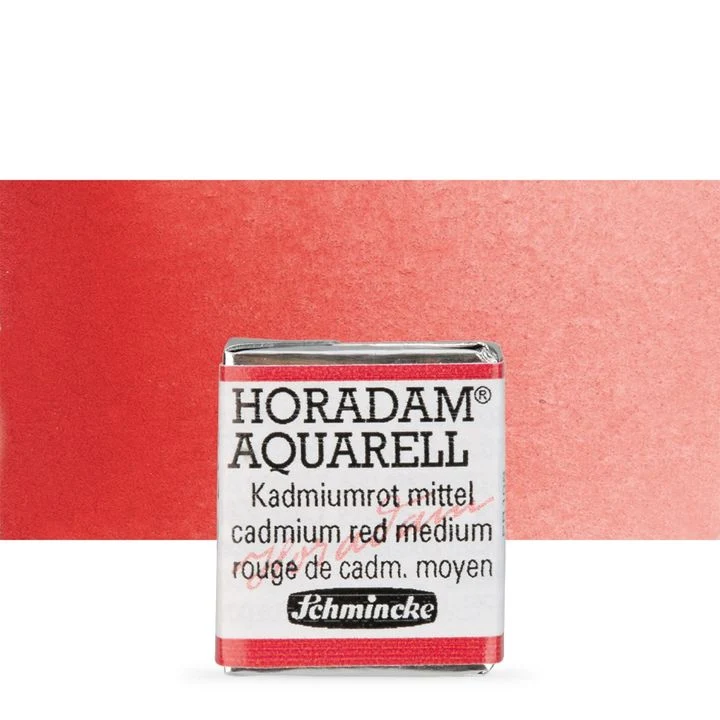 Schmincke Horadam Watercolor Paints, Half Pan