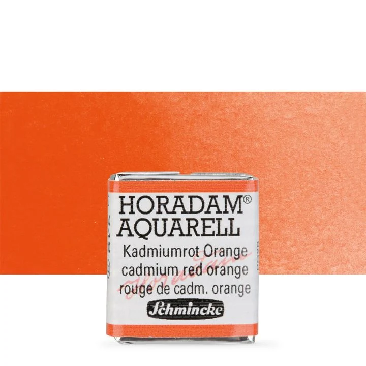 Schmincke Horadam Watercolor Paints, Half Pan