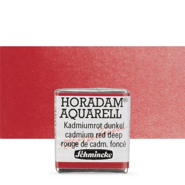 Schmincke Horadam Watercolor Paints, Half Pan
