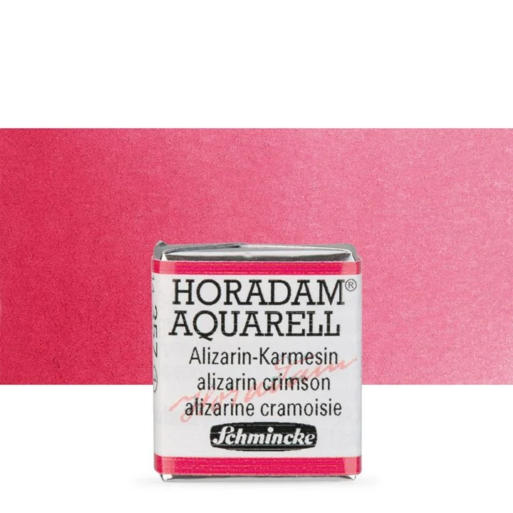 Schmincke Horadam Watercolor Paints, Half Pan