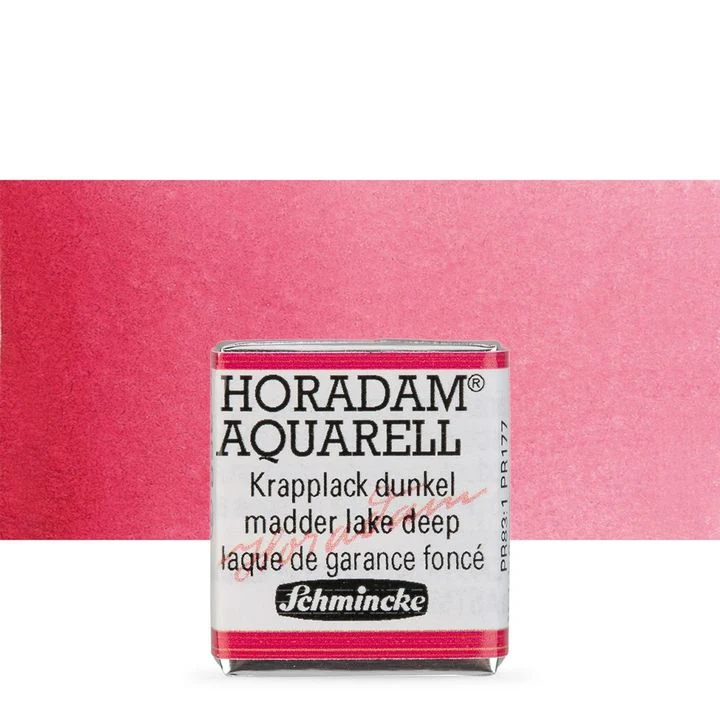 Schmincke Horadam Watercolor Paints, Half Pan