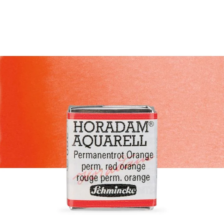 Schmincke Horadam Watercolor Paints, Half Pan
