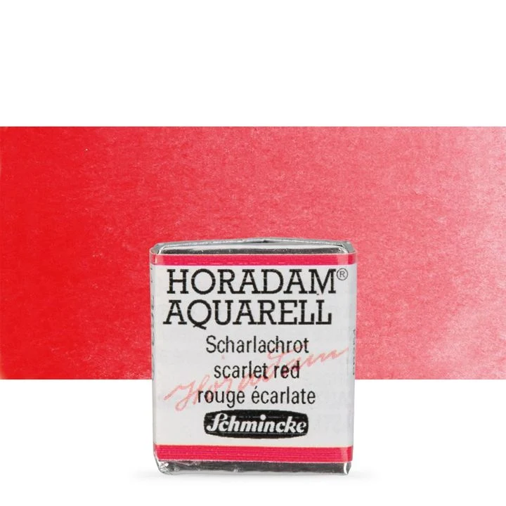 Schmincke Horadam Watercolor Paints, Half Pan
