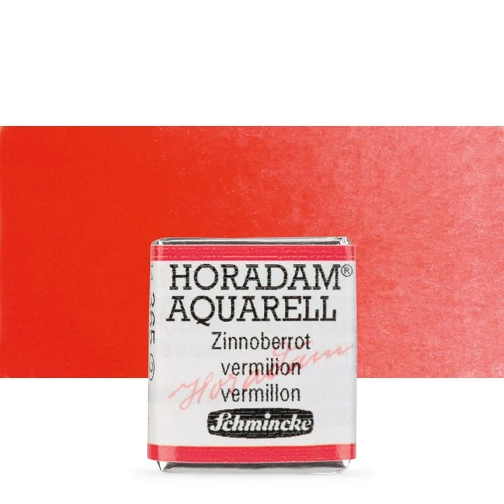 Schmincke Horadam Watercolor Paints, Half Pan