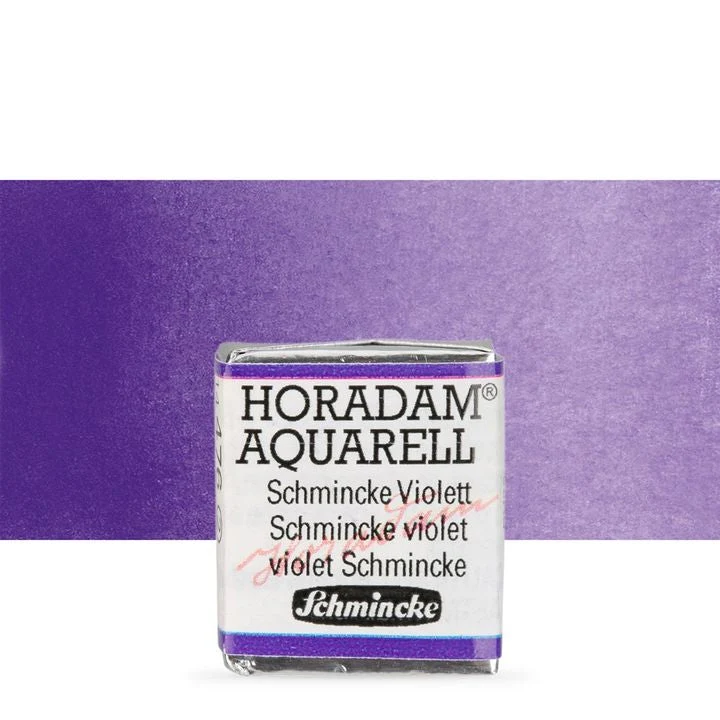 Schmincke Horadam Watercolor Paints, Half Pan