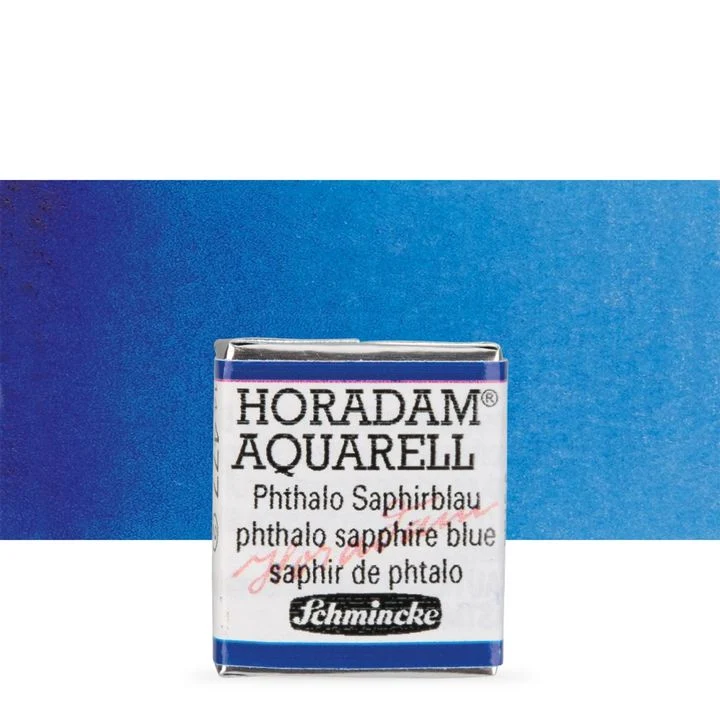 Schmincke Horadam Watercolor Paints, Half Pan