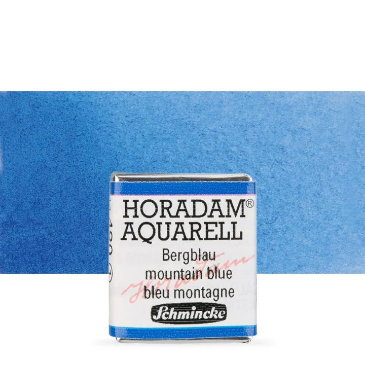 Schmincke Horadam Watercolor Paints, Half Pan