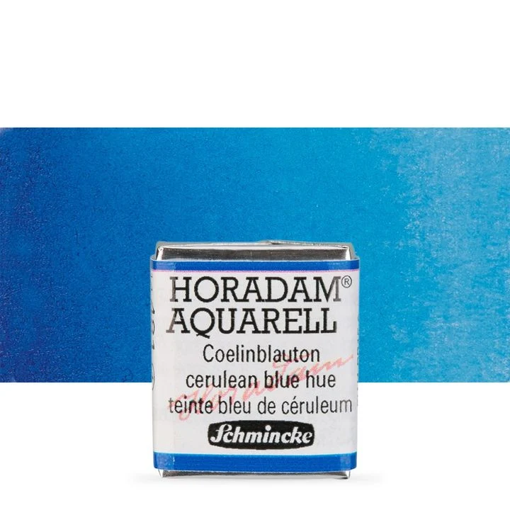 Schmincke Horadam Watercolor Paints, Half Pan