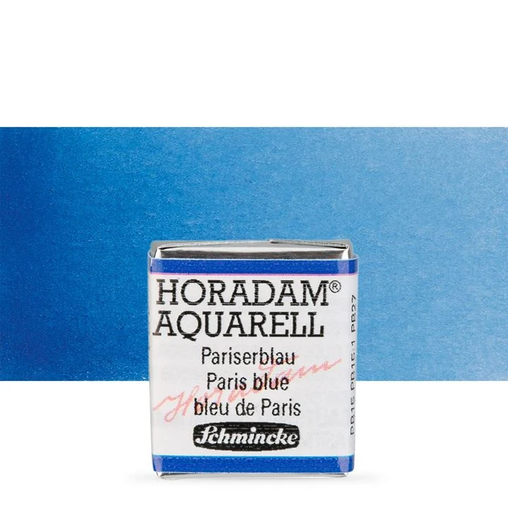 Schmincke Horadam Watercolor Paints, Half Pan