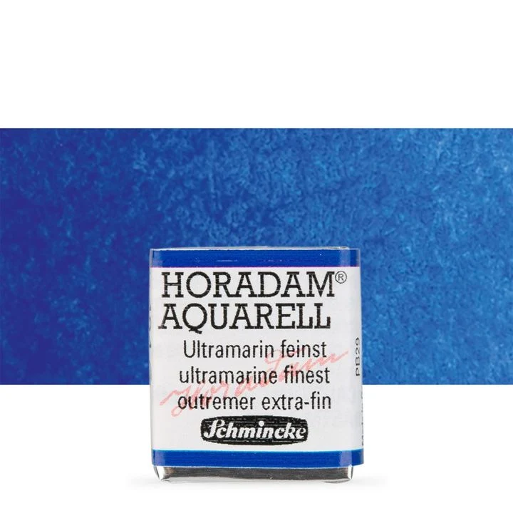 Schmincke Horadam Watercolor Paints, Half Pan
