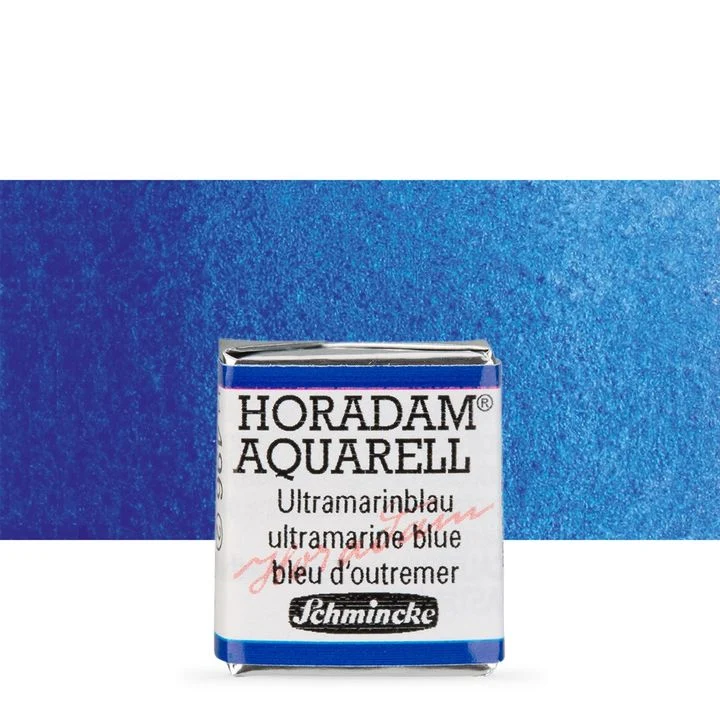 Schmincke Horadam Watercolor Paints, Half Pan