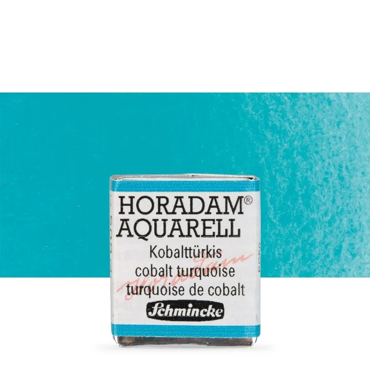 Schmincke Horadam Watercolor Paints, Half Pan
