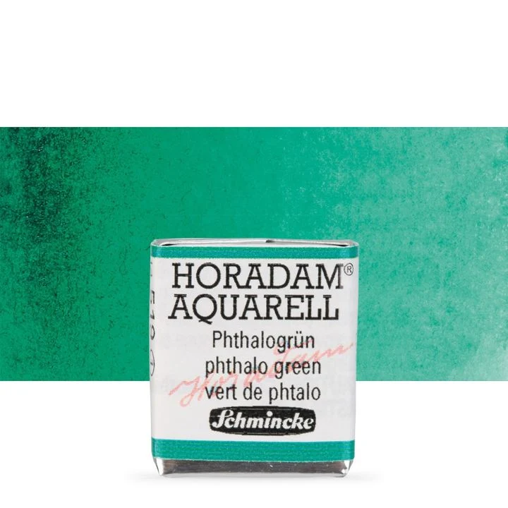 Schmincke Horadam Watercolor Paints, Half Pan