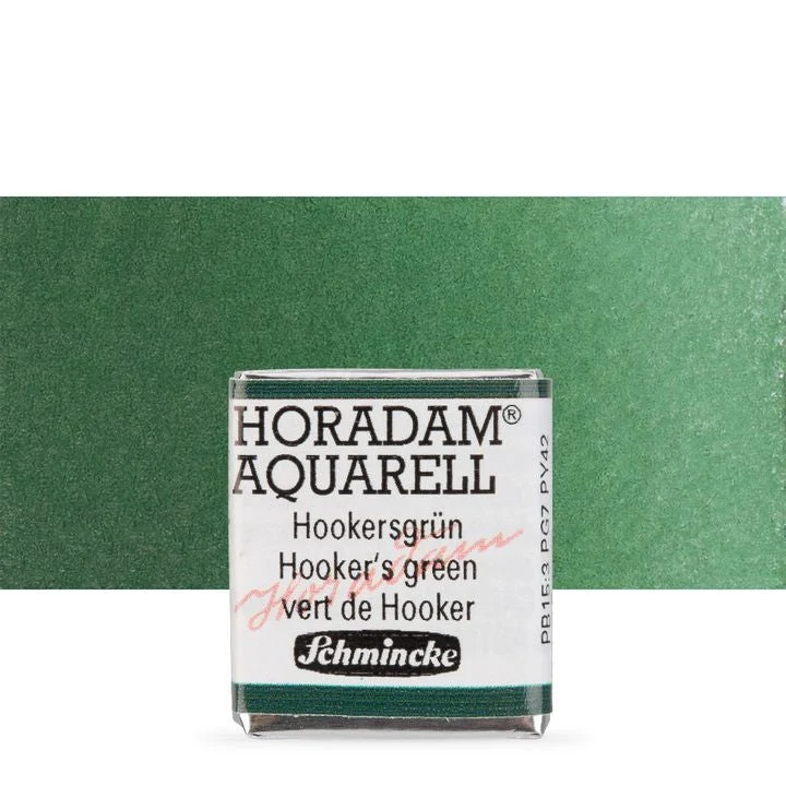 Schmincke Horadam Watercolor Paints, Half Pan